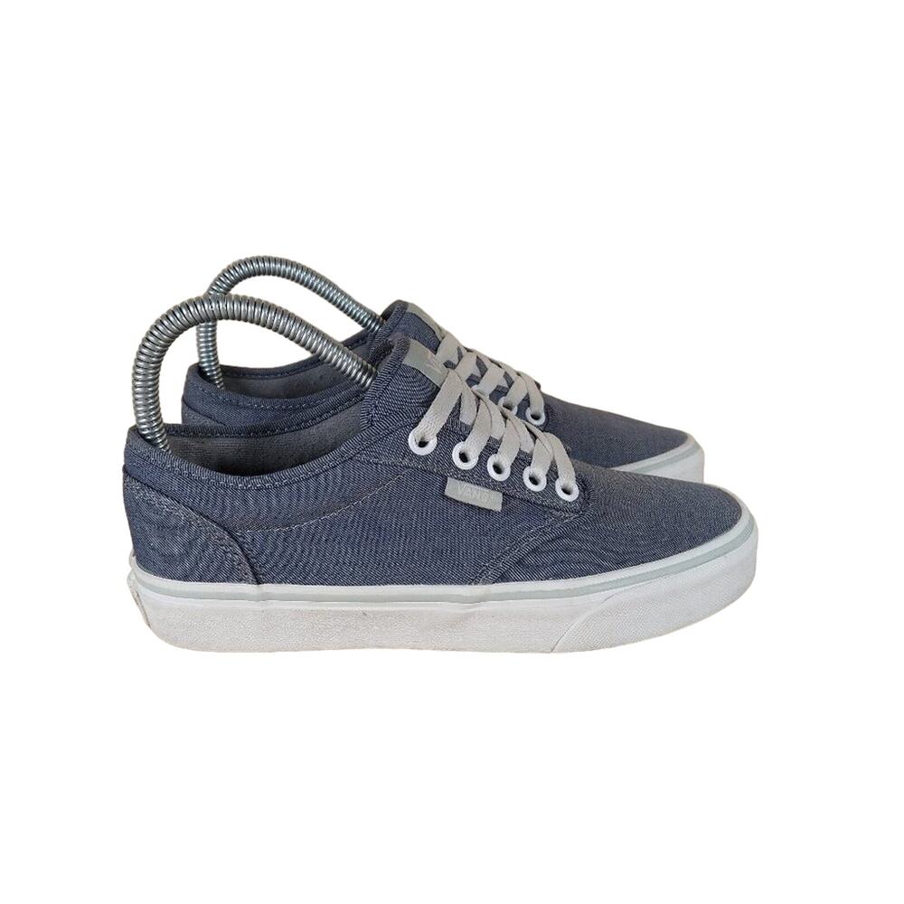 Vans Off The Wall - Slip-On - Sneakers Low - Blue - Women's - 6.5